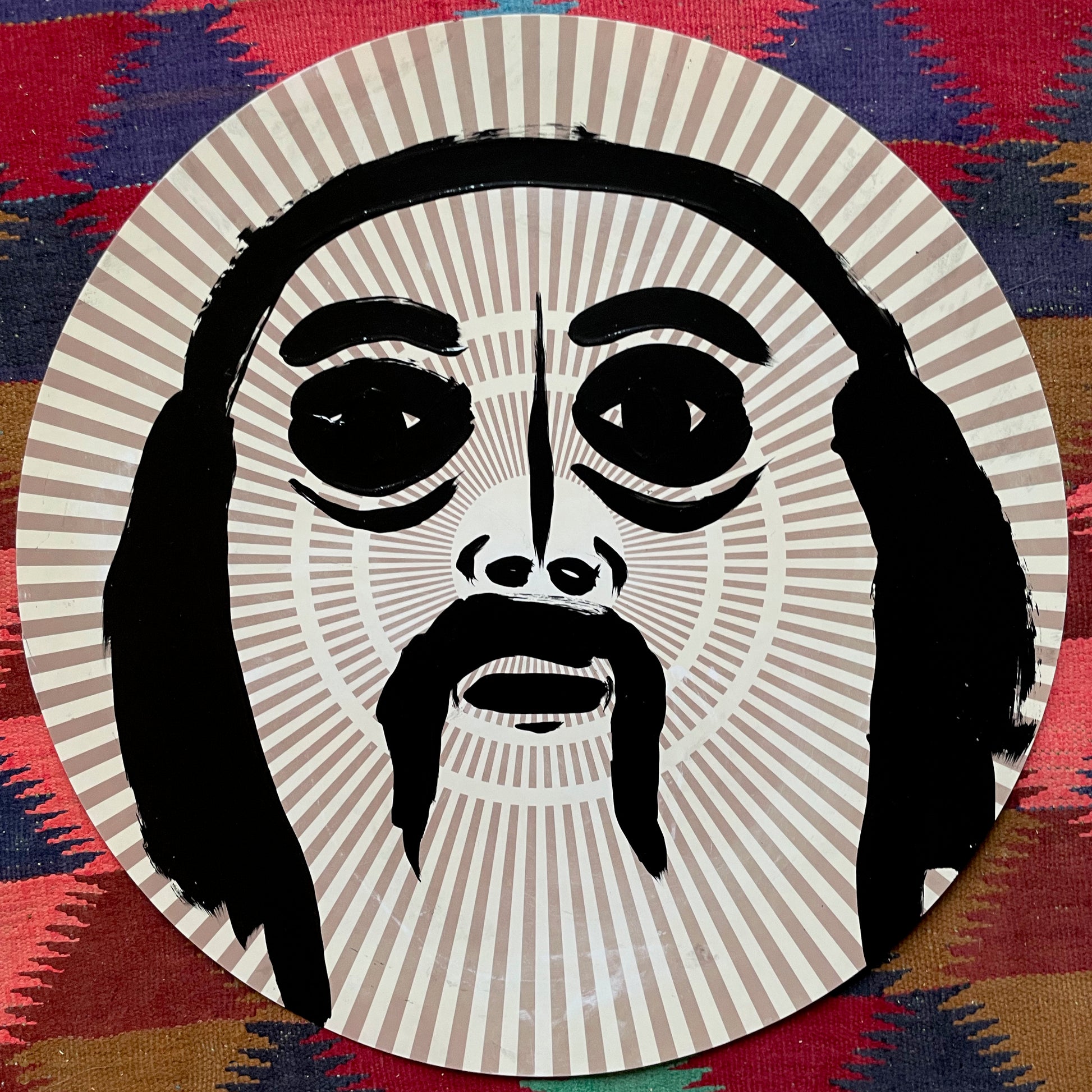 Placemat Faces - Brad Mossman