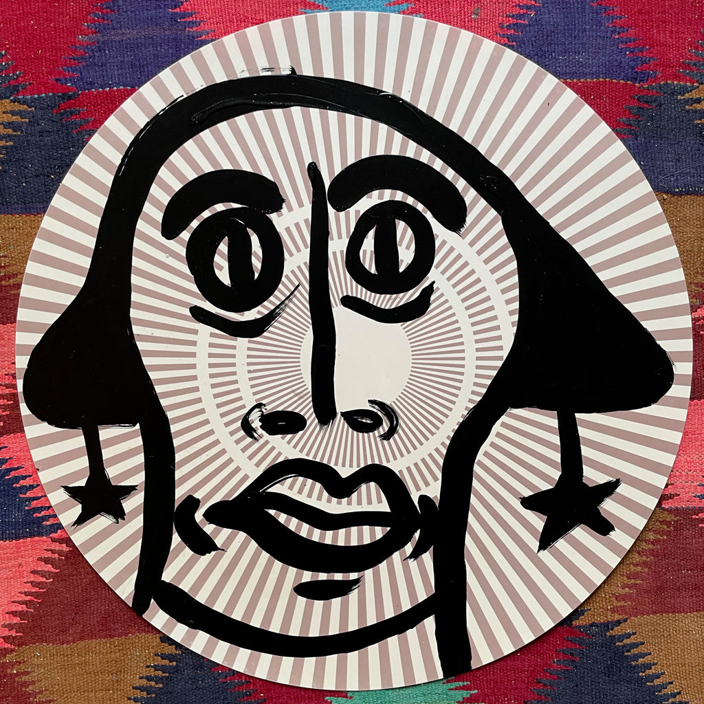 Placemat Faces - Brad Mossman