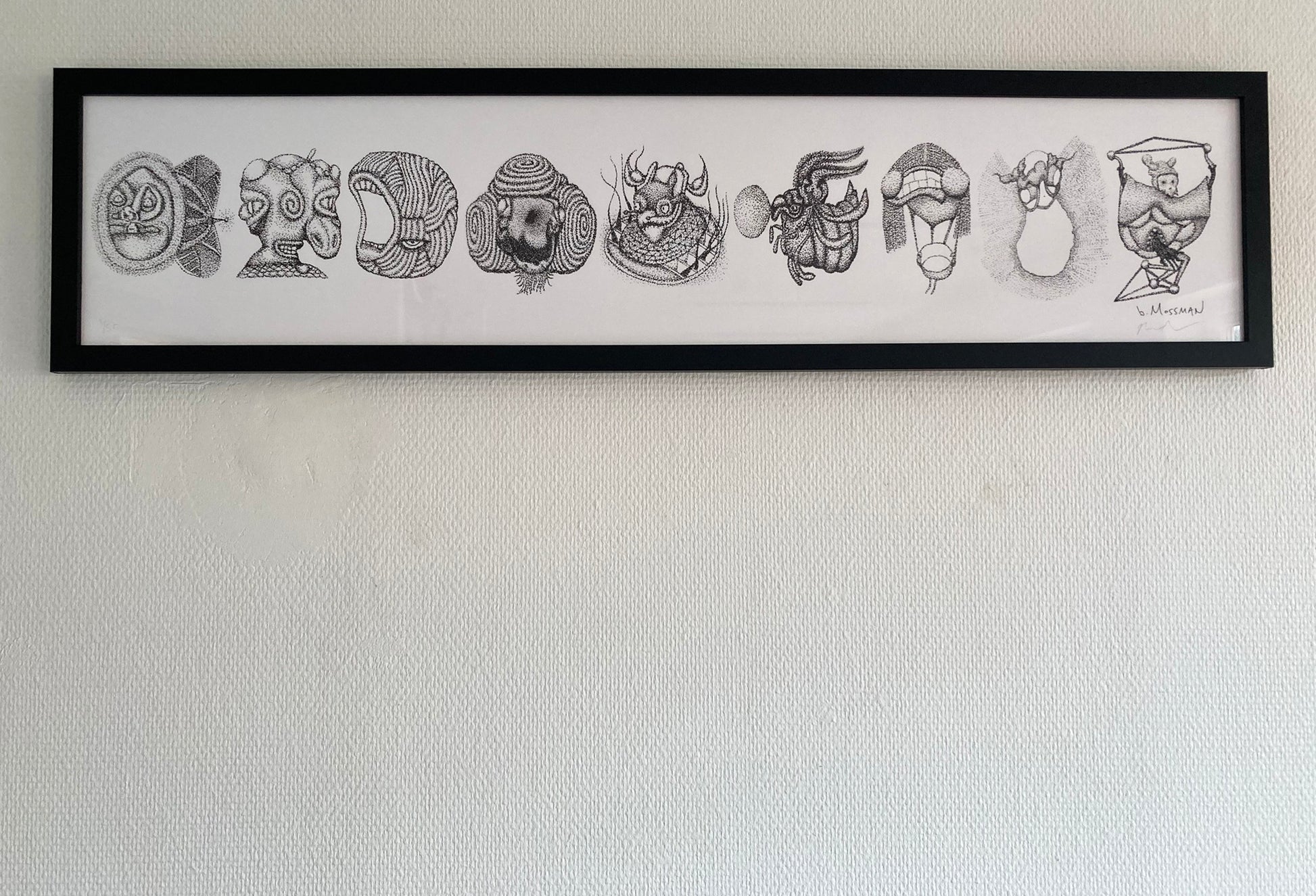 The Fine Nine (Print) - Brad Mossman