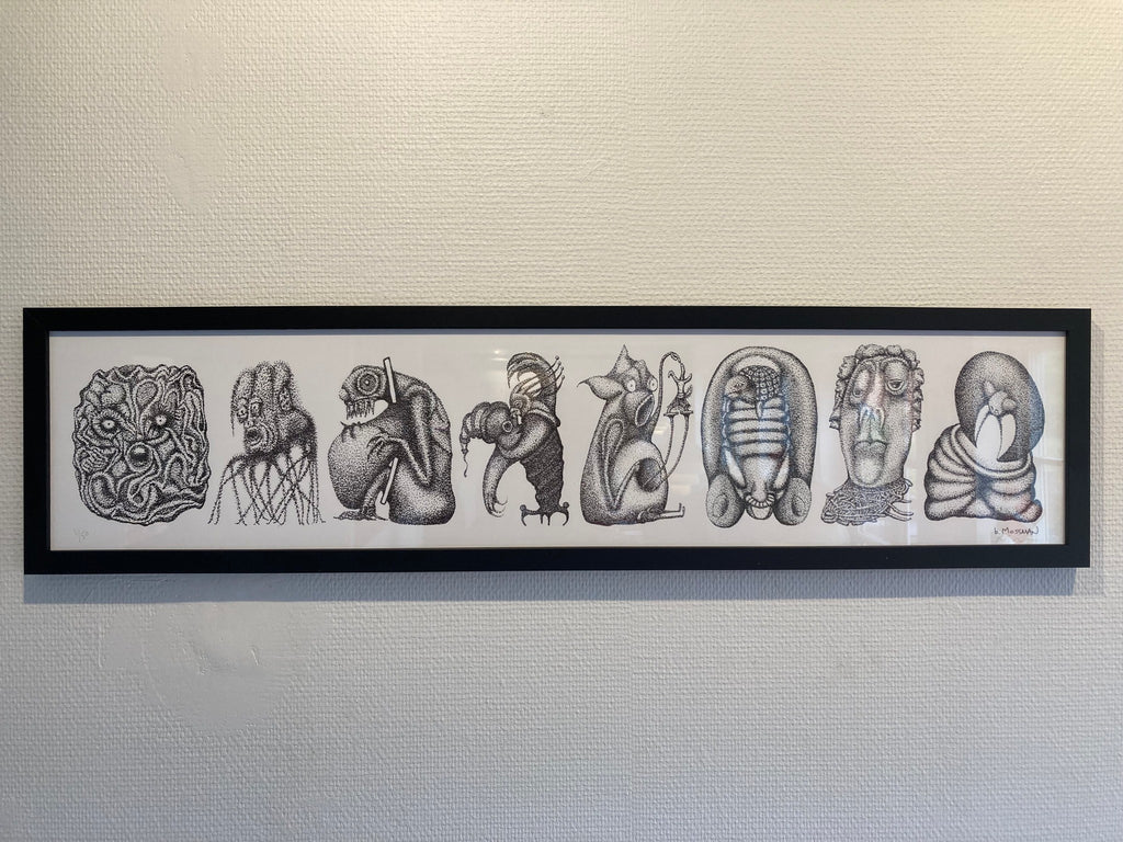 The Great Eight (Print) - Brad Mossman