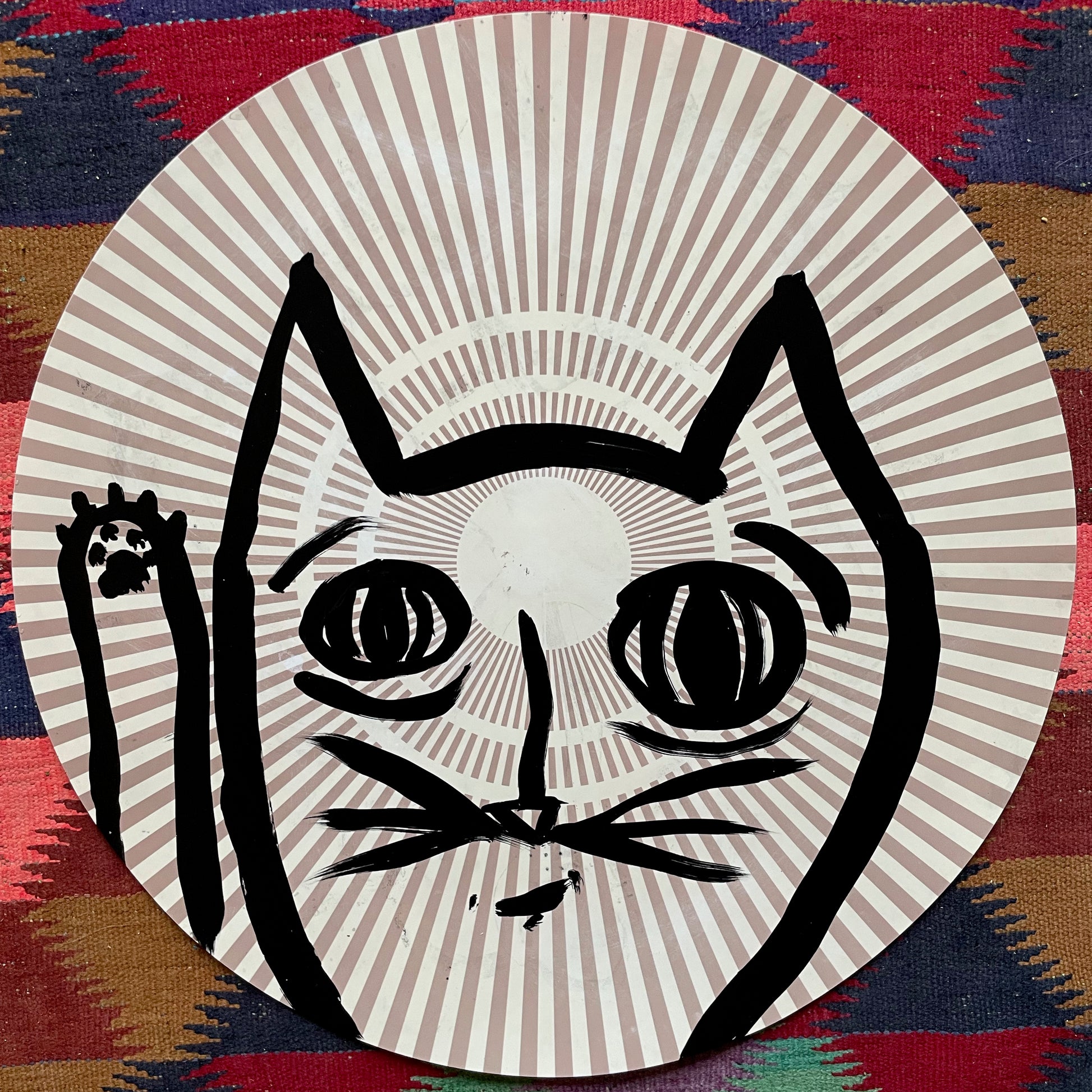 Placemat Faces - Brad Mossman