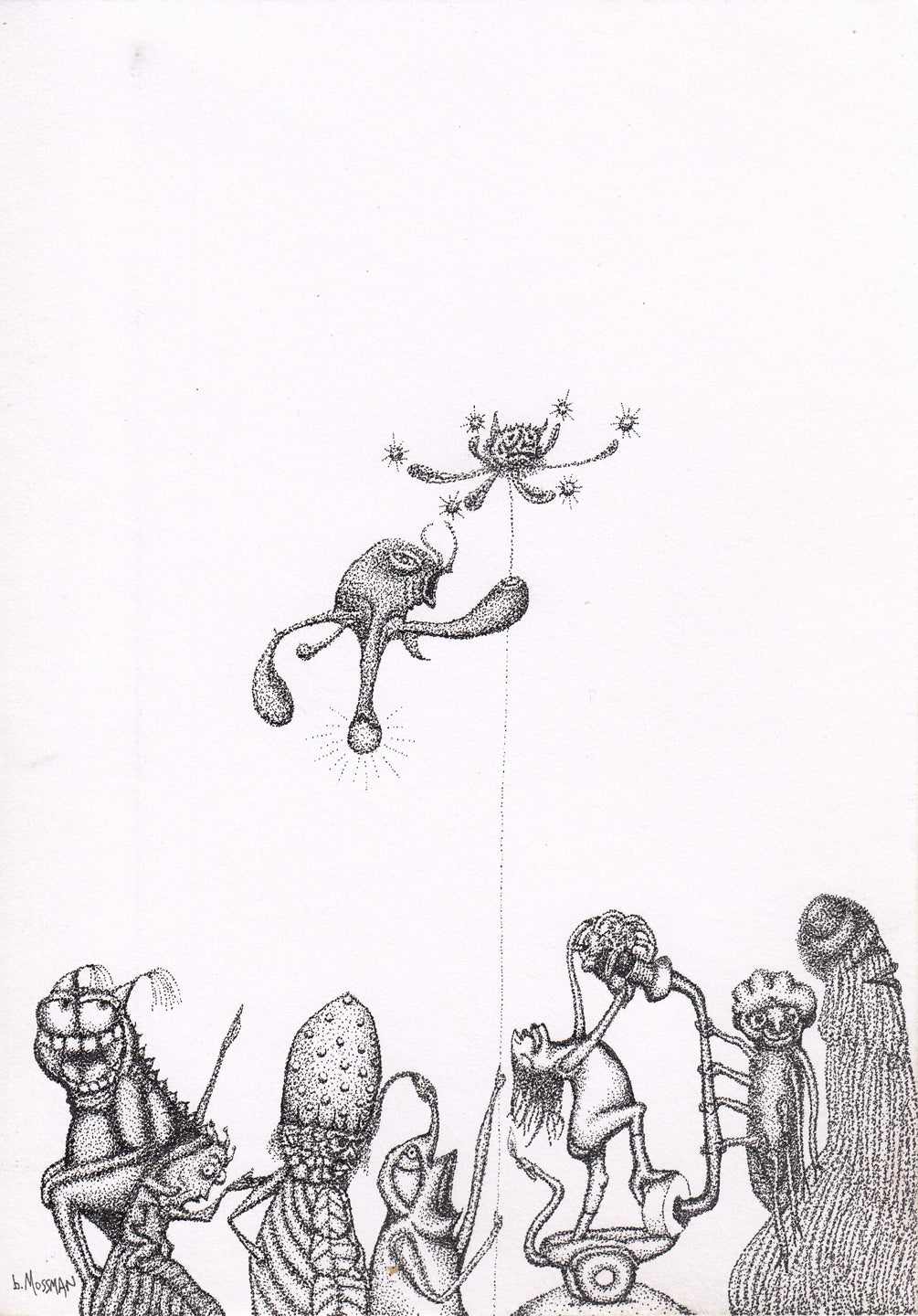 The Ancestors Demand Your Happiness - Brad Mossman