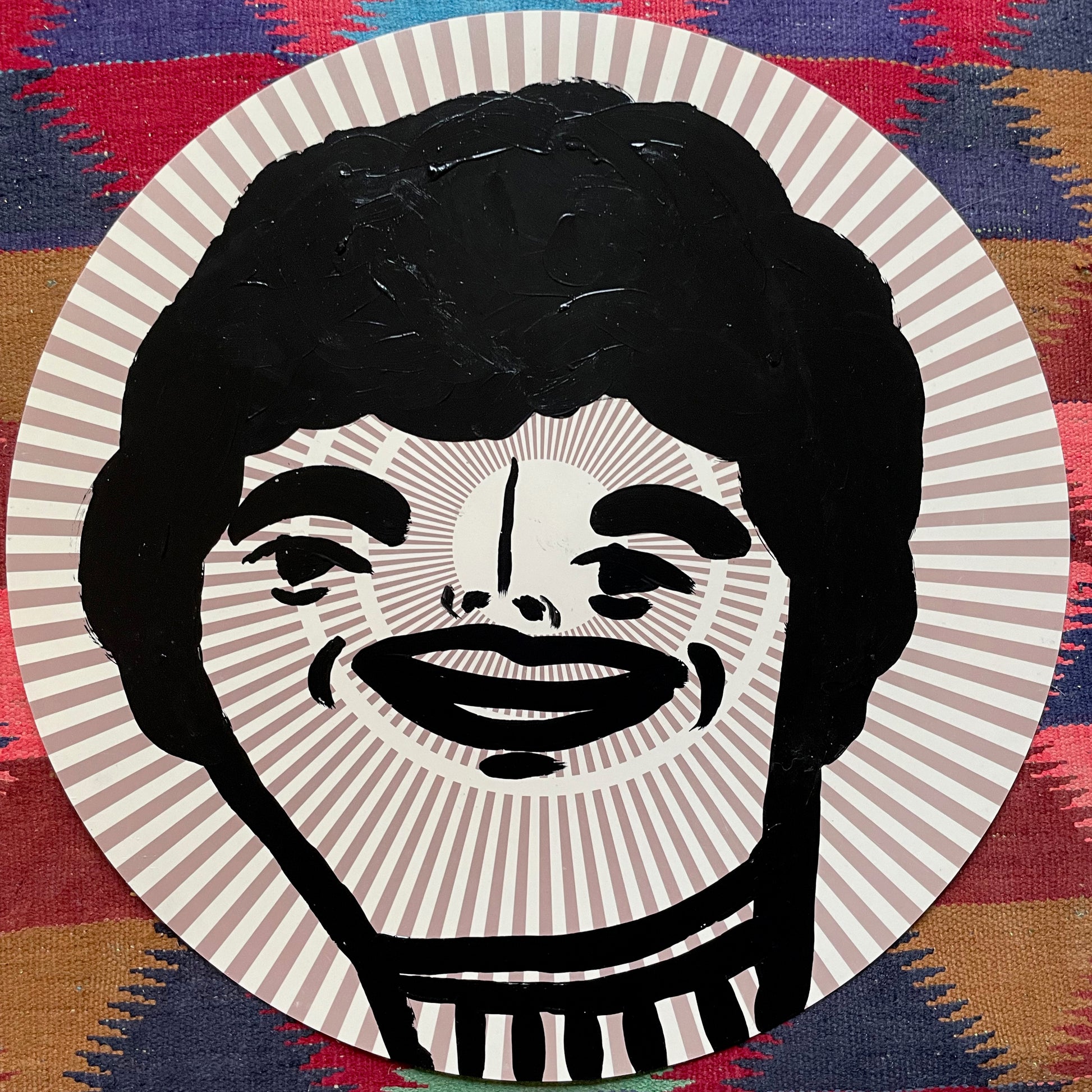 Placemat Faces - Brad Mossman