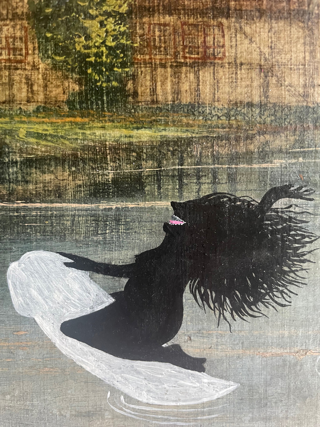 We All Ran To The Window When We Heard Our Favorite Aunt Arrive - Brad Mossman