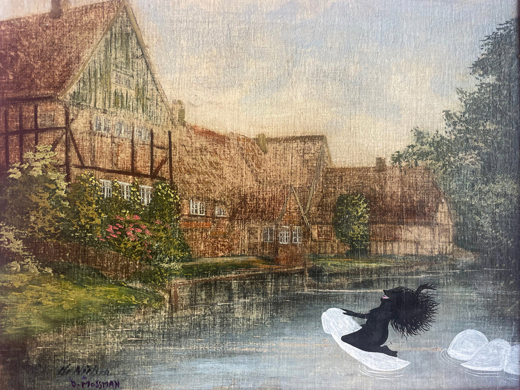 We All Ran To The Window When We Heard Our Favorite Aunt Arrive - Brad Mossman