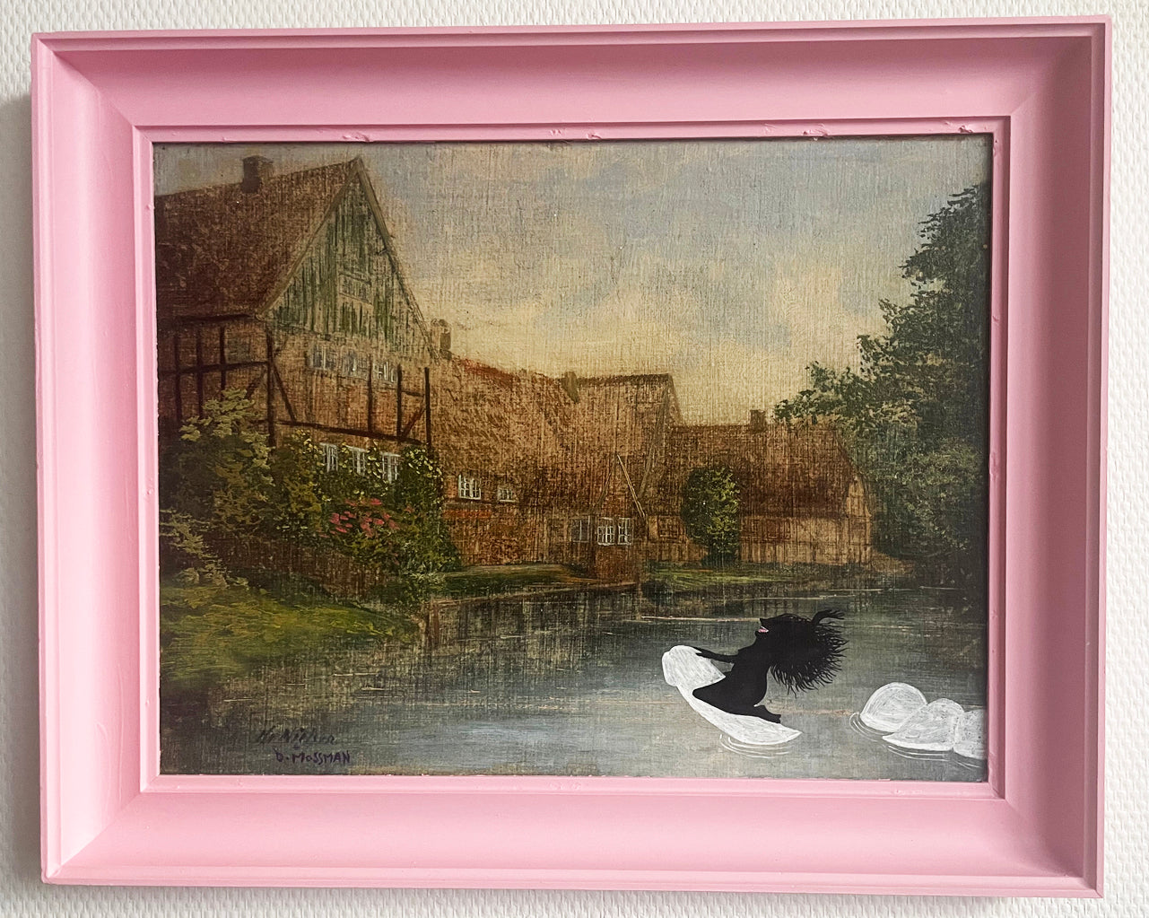 We All Ran To The Window When We Heard Our Favorite Aunt Arrive - Brad Mossman