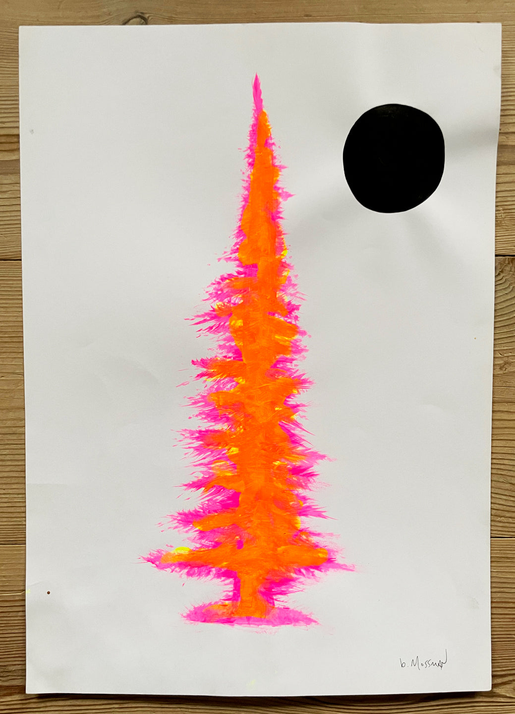 Bright Tree Dark Sun - Brad Mossman