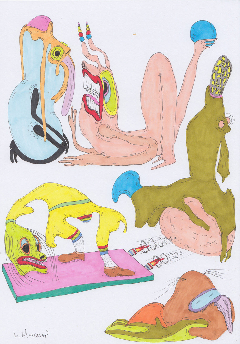 Character Sheet #2 - Brad Mossman