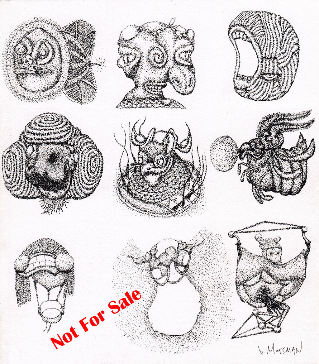 The Fine Nine (Print) - Brad Mossman