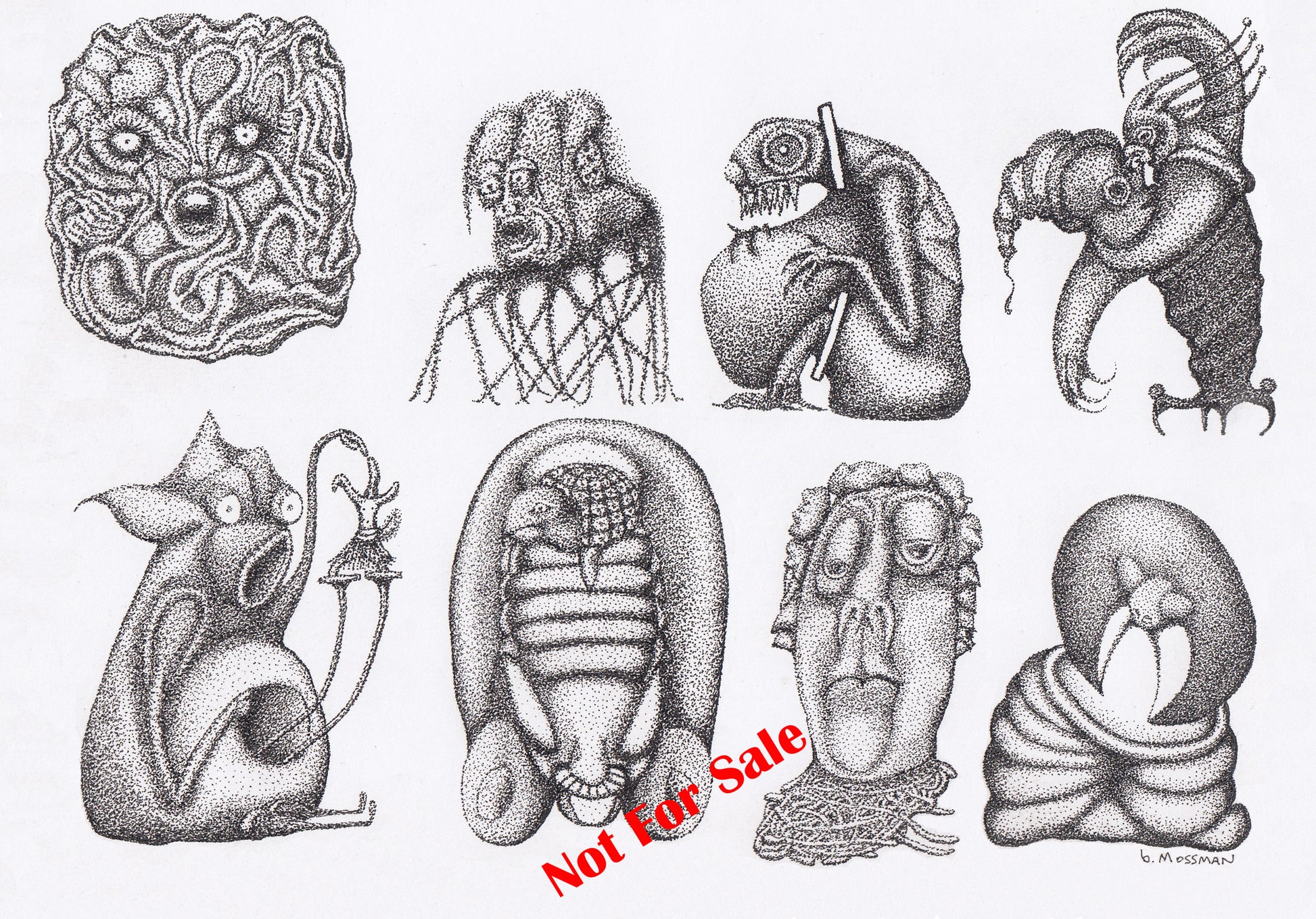 The Great Eight (Print) - Brad Mossman