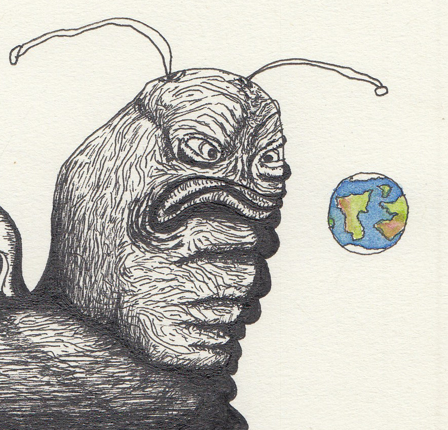 Grumpy Snail - Brad Mossman