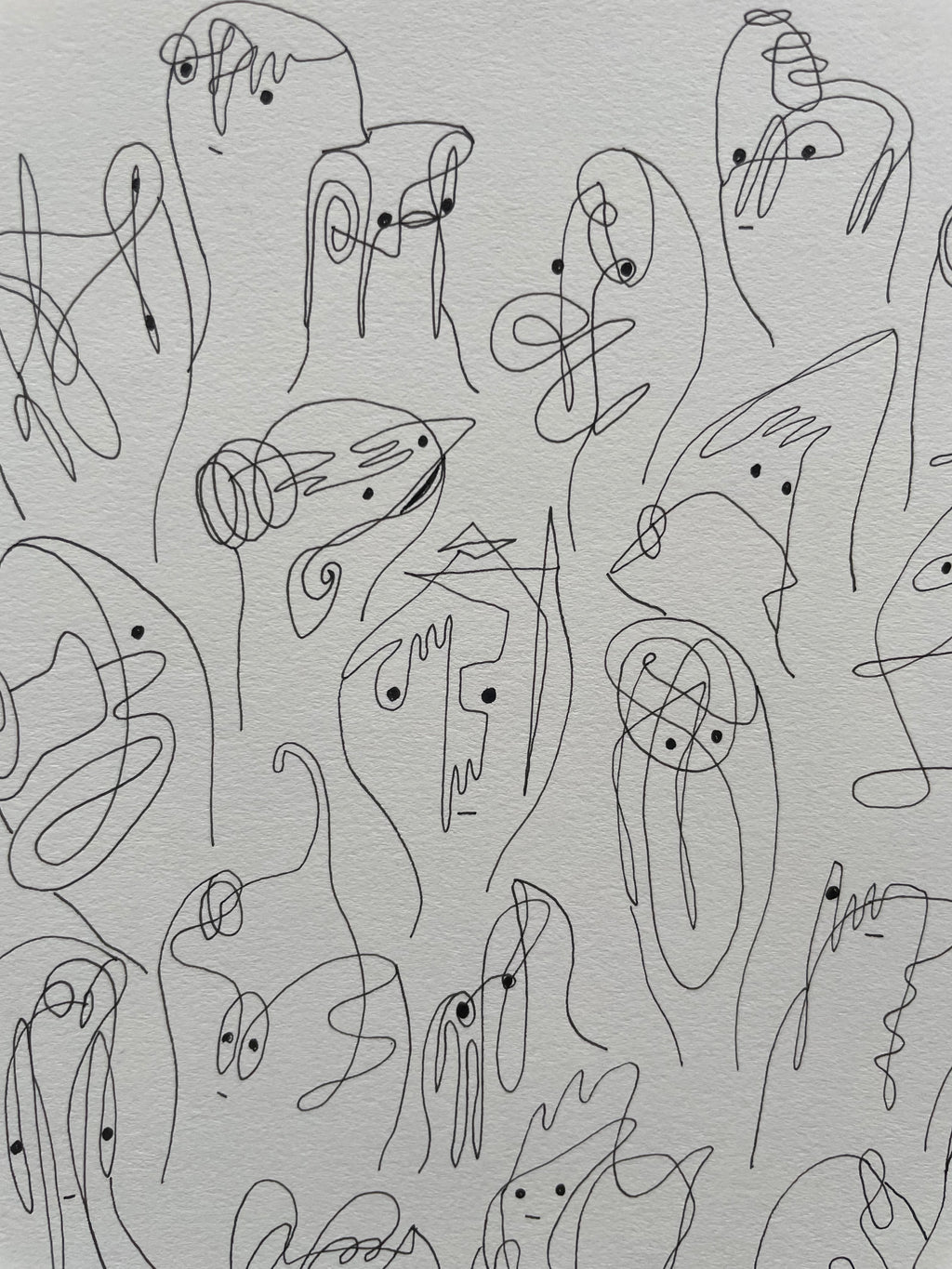 Line & Dot Beings - Brad Mossman