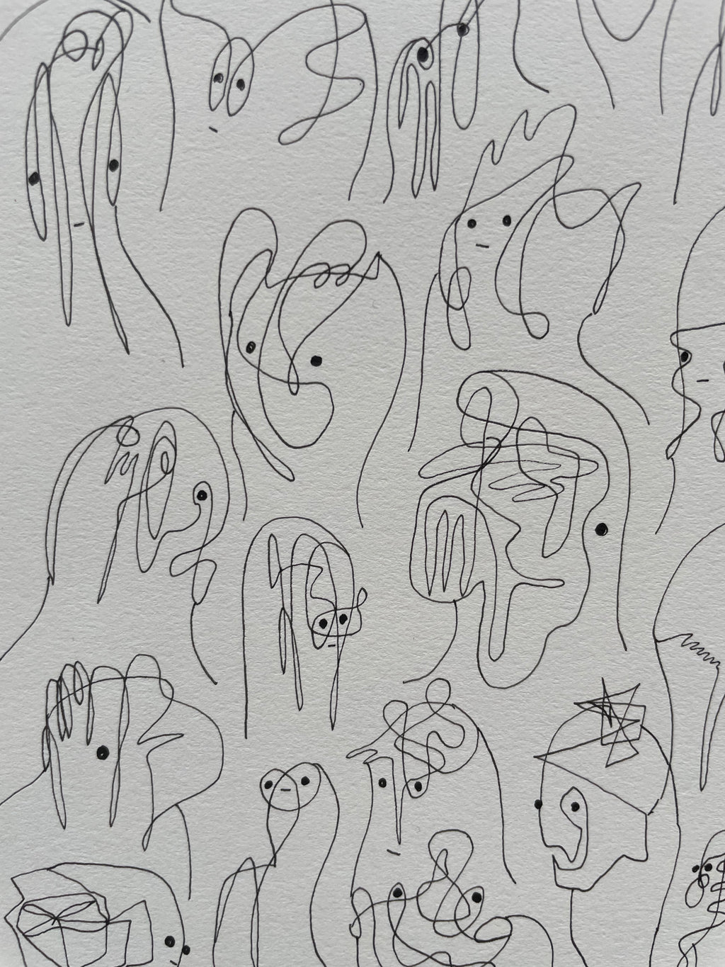 Line & Dot Beings - Brad Mossman