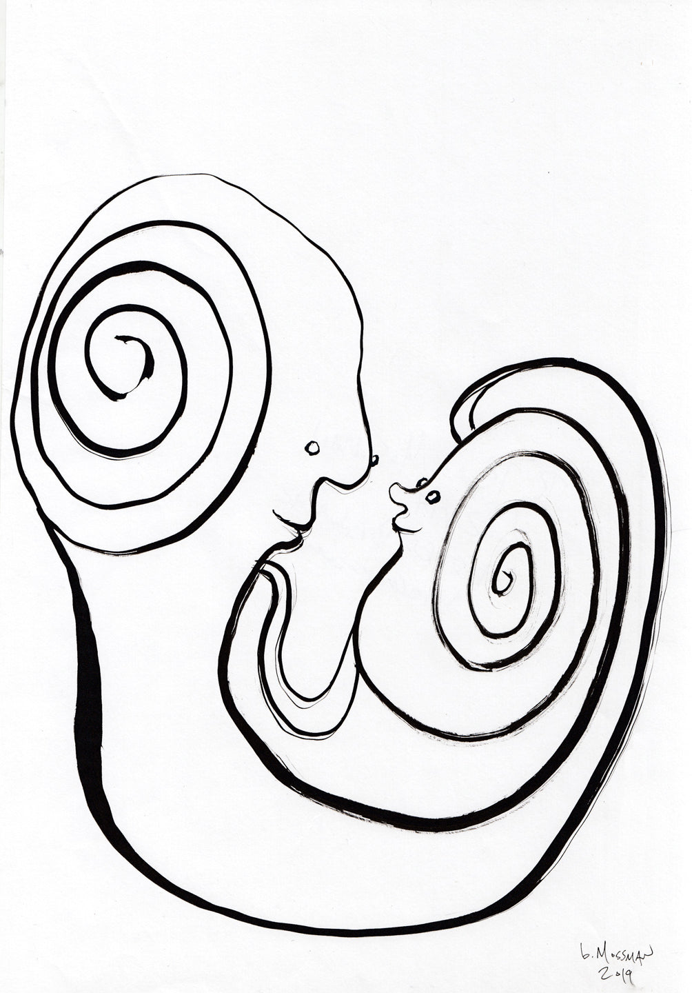 Mother & Child - Brad Mossman