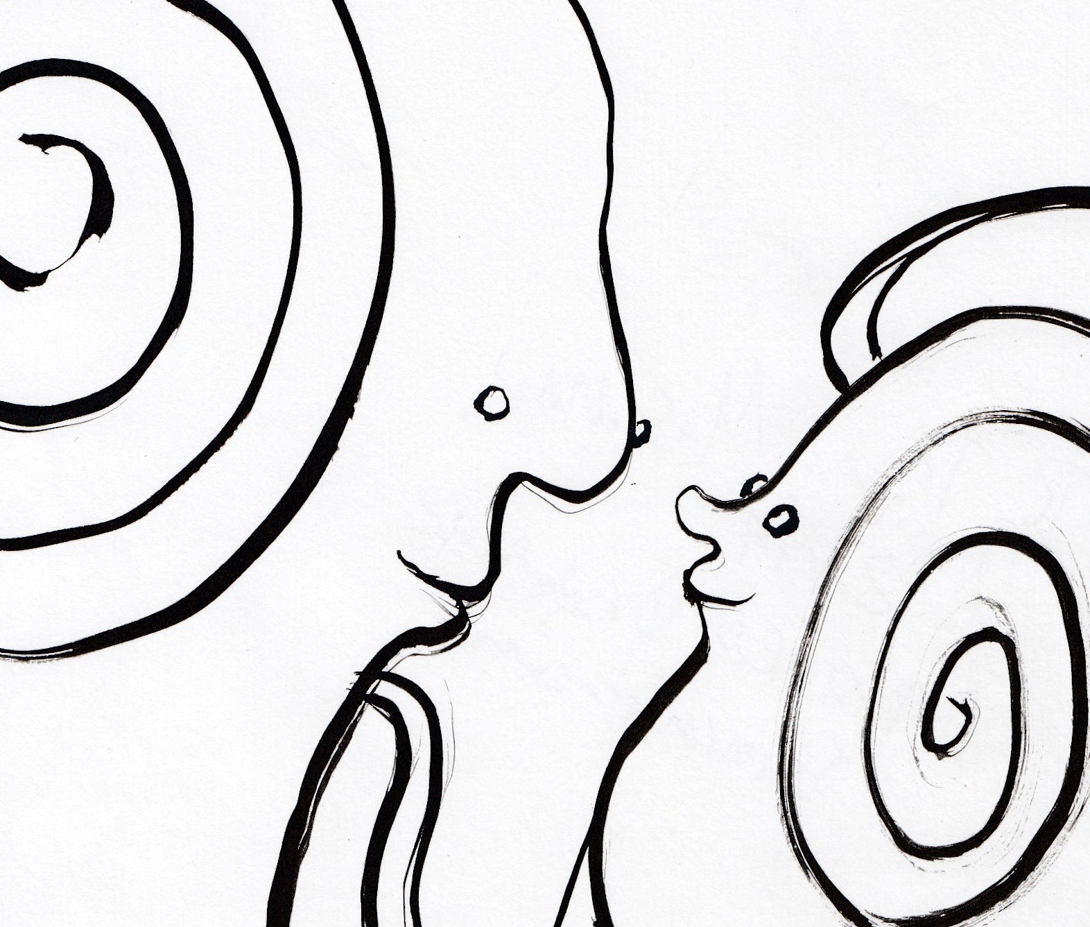 Mother & Child - Brad Mossman