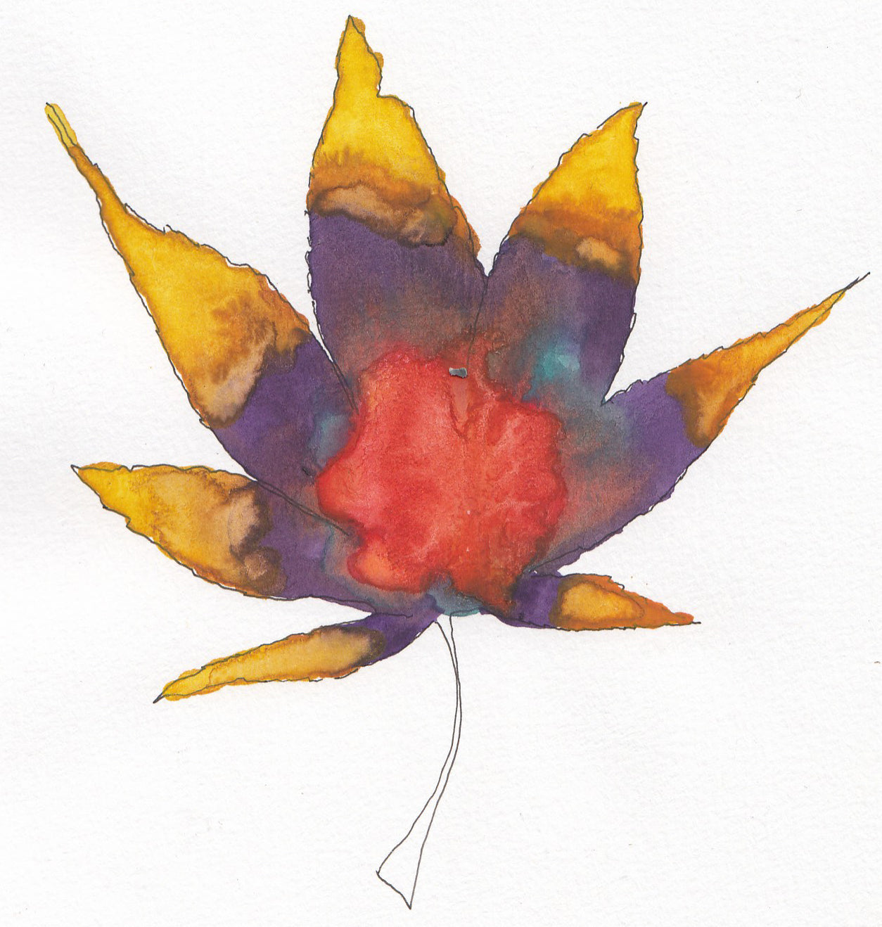 One Leaf - Brad Mossman