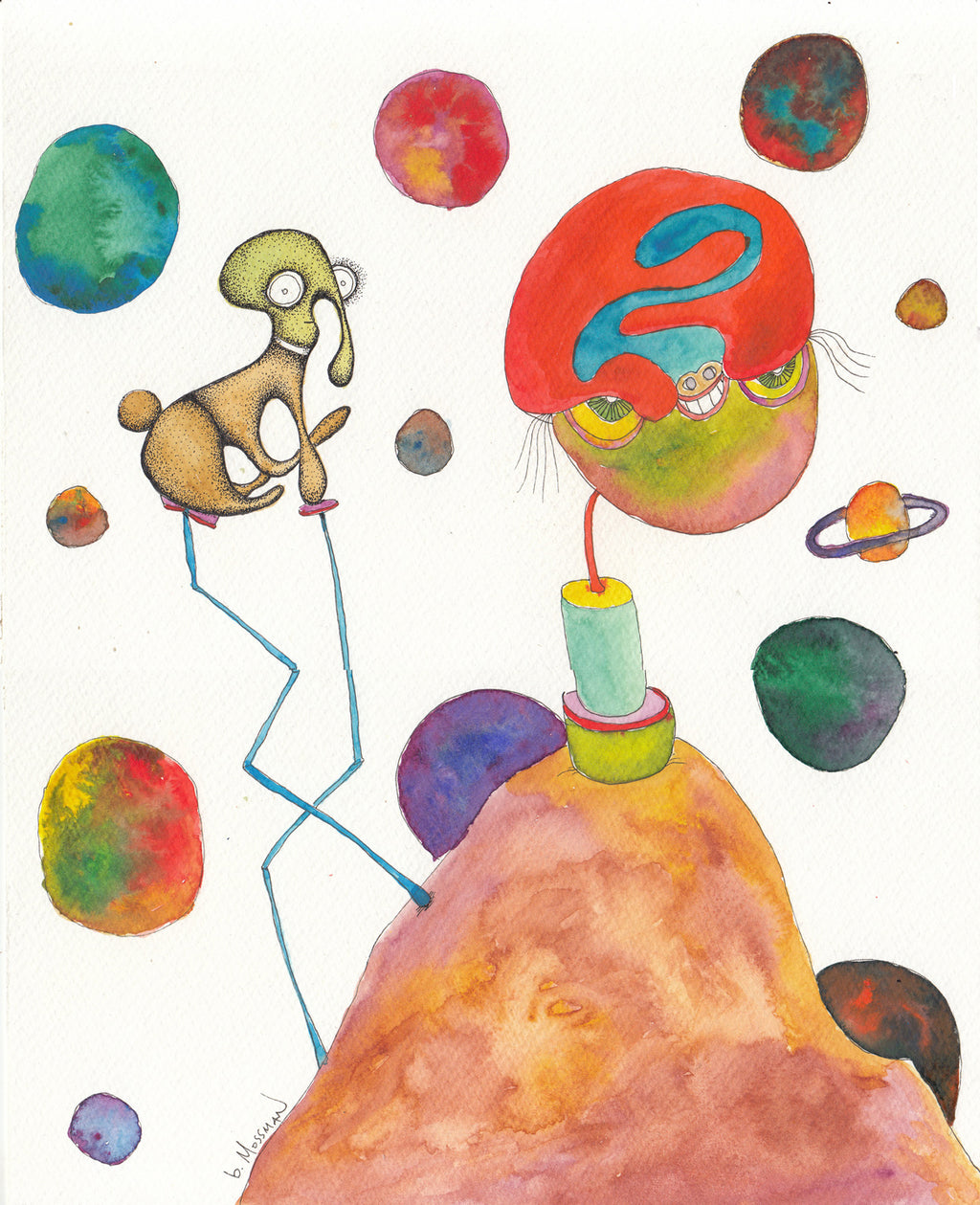 Planet Filled Skies - Brad Mossman