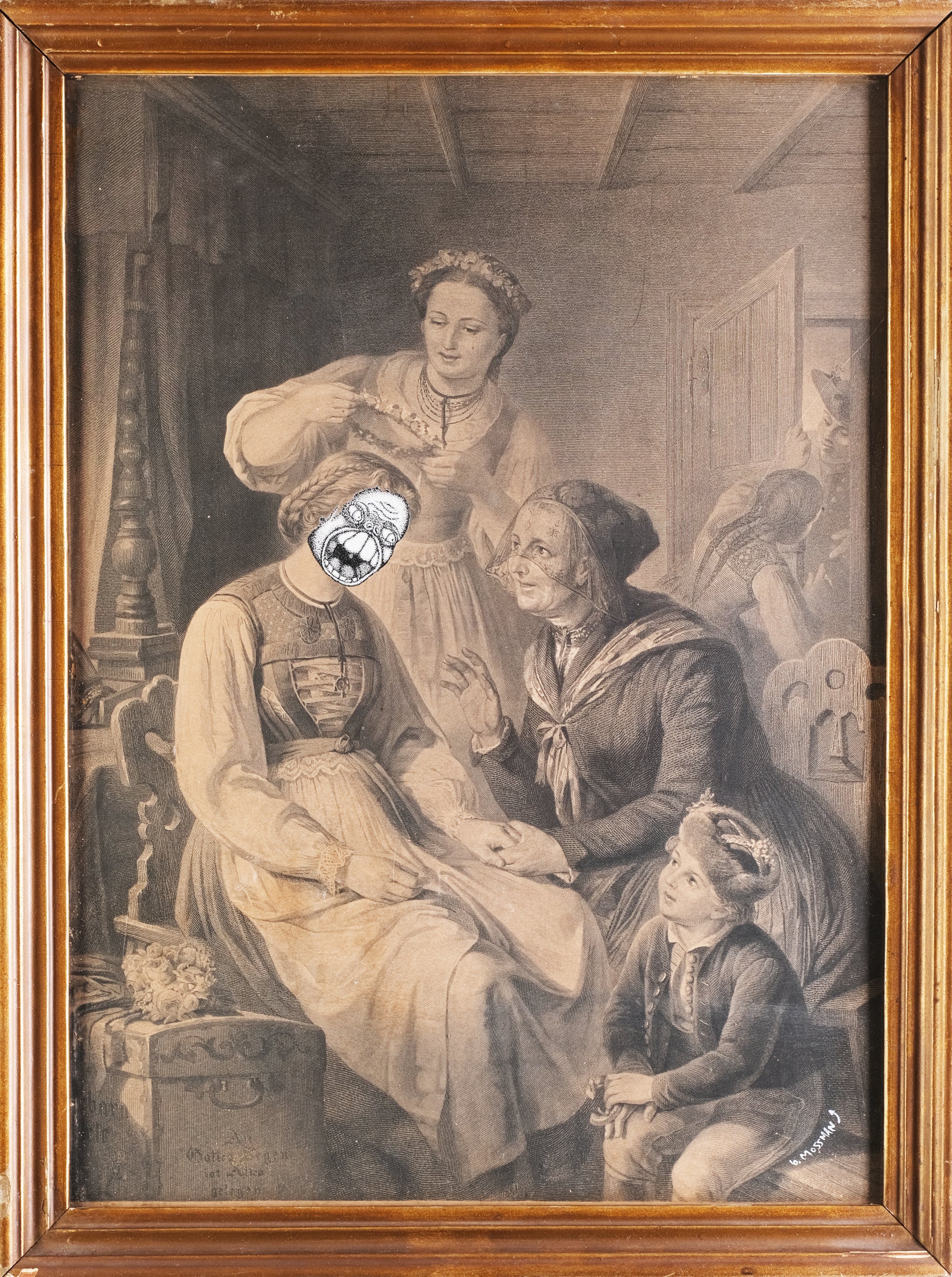 Readying The Bride - Brad Mossman