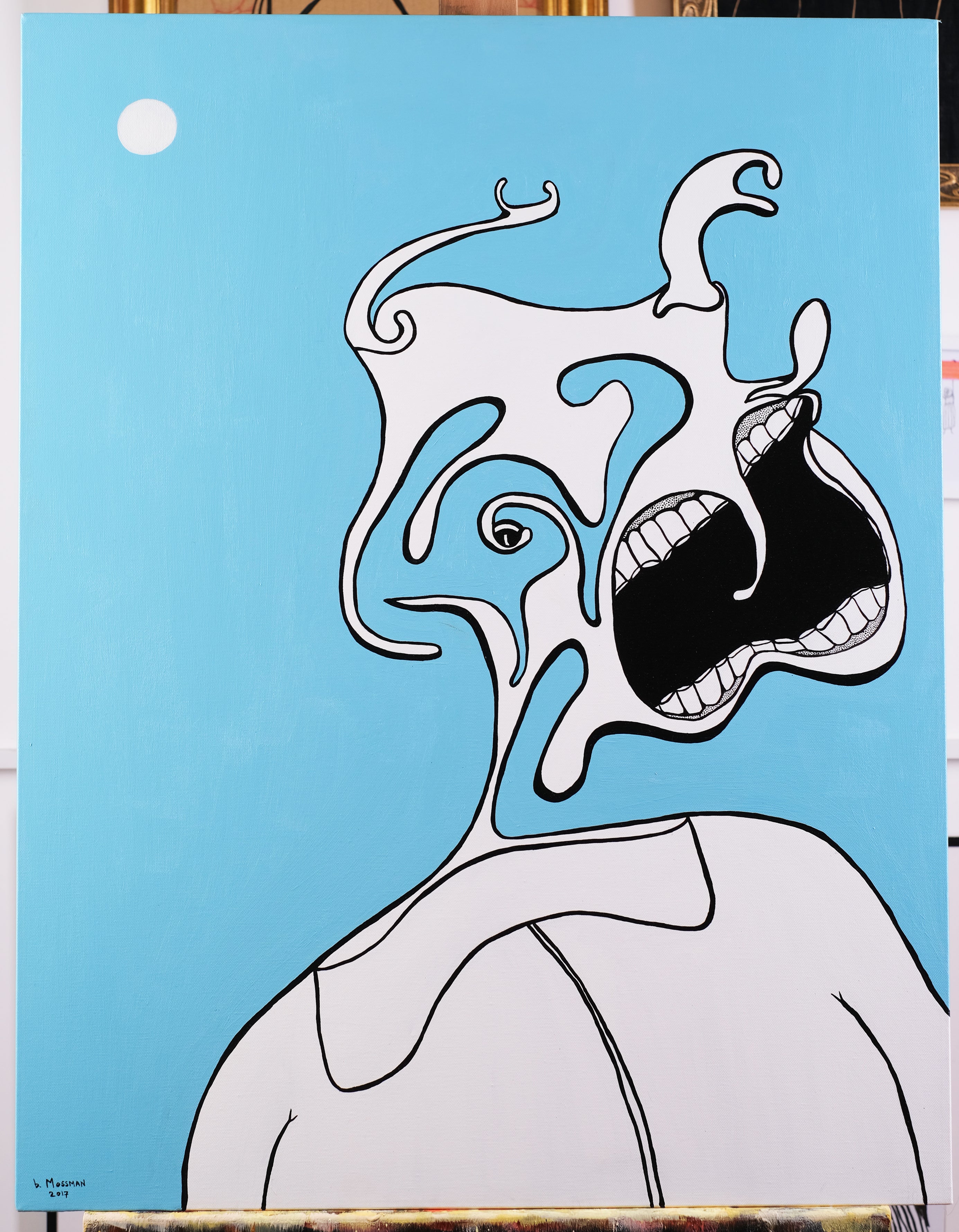 Realization Of Connection | painting by Brad Mossman | unique creative ...
