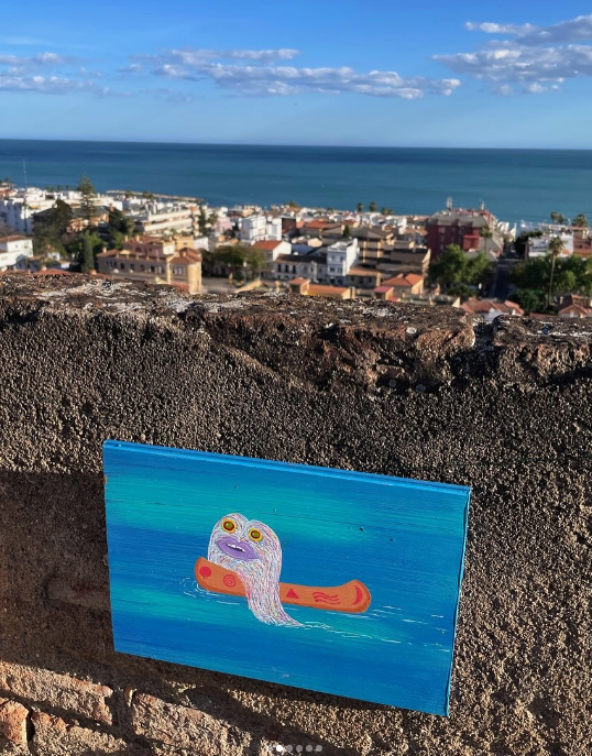 Fuzzy Canoer Hoodie - Brad Mossman