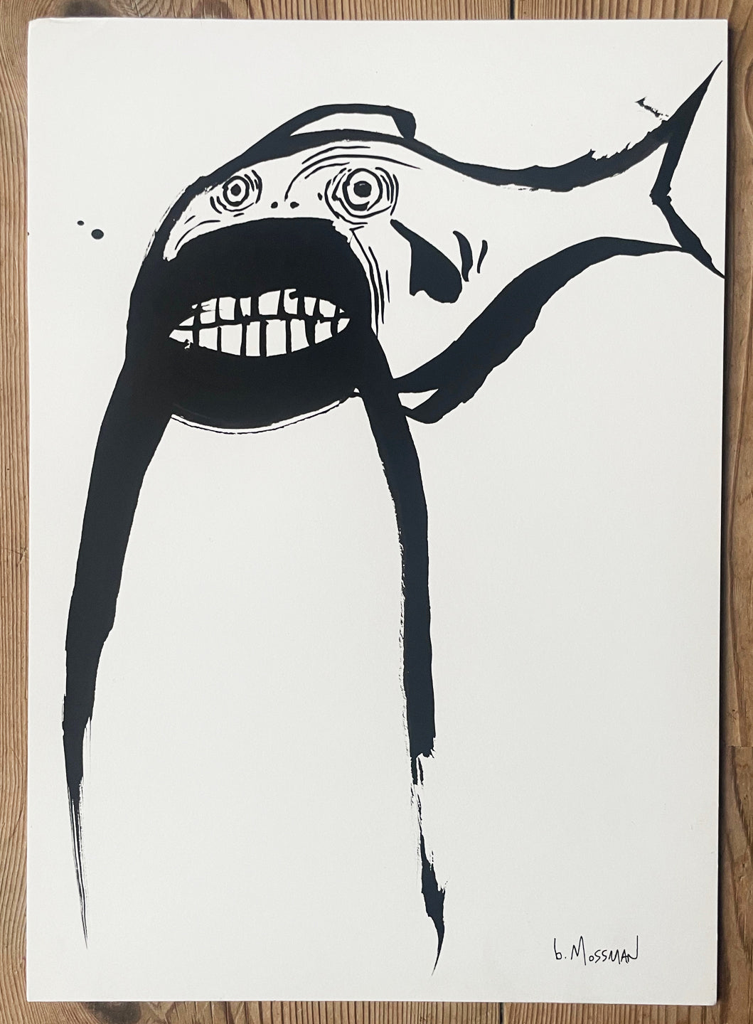 Serious Cat - Brad Mossman