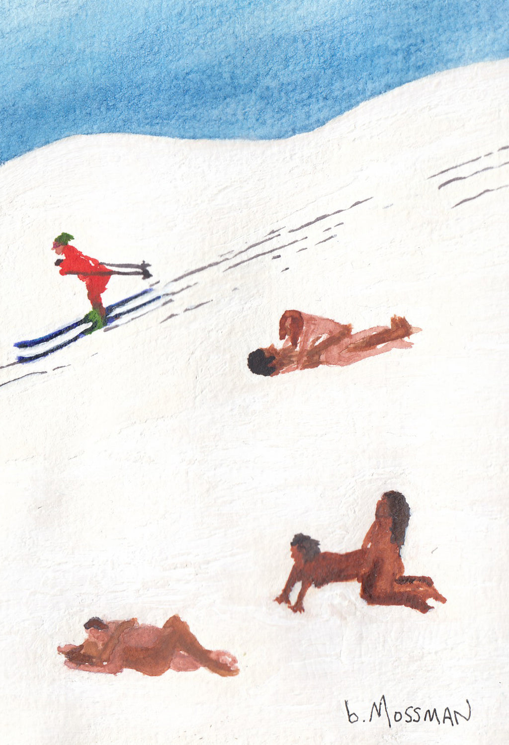 Ski Love Hill - Brad Mossman