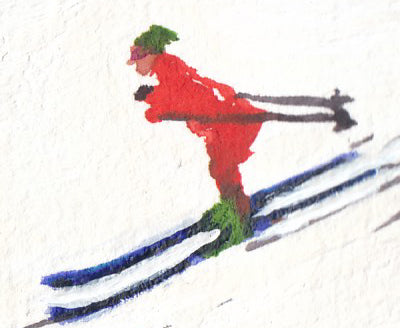 Ski Love Hill - Brad Mossman