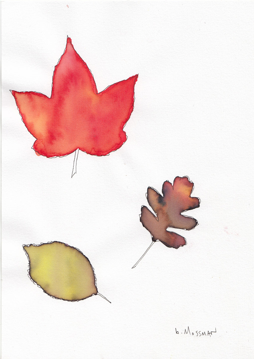 Three Leaves - Brad Mossman