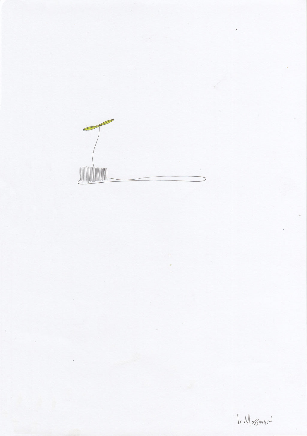 Toothbrush Sprout - Brad Mossman