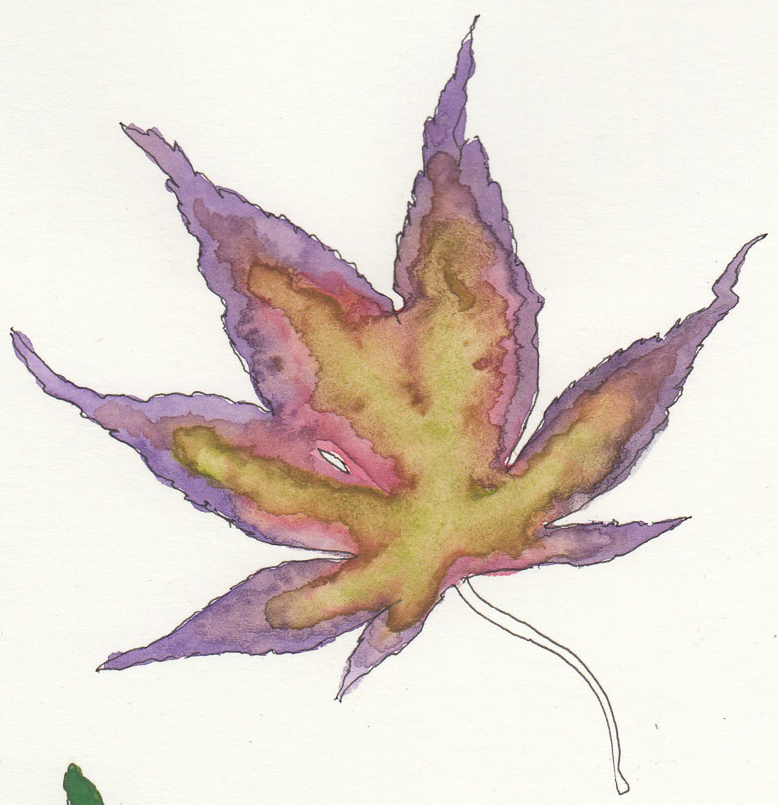Two Leaves 3 - Brad Mossman
