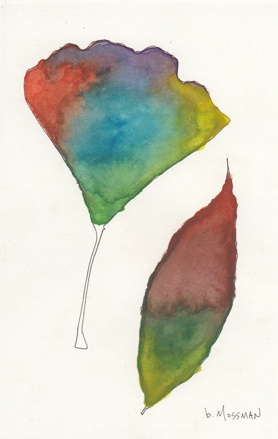 Two Leaves 5 - Brad Mossman