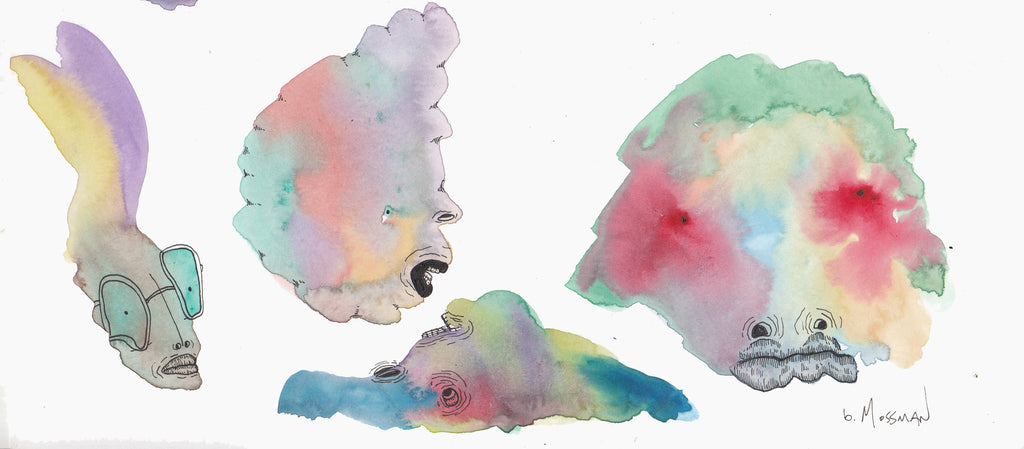 Watercolor Friends 1 - Brad Mossman