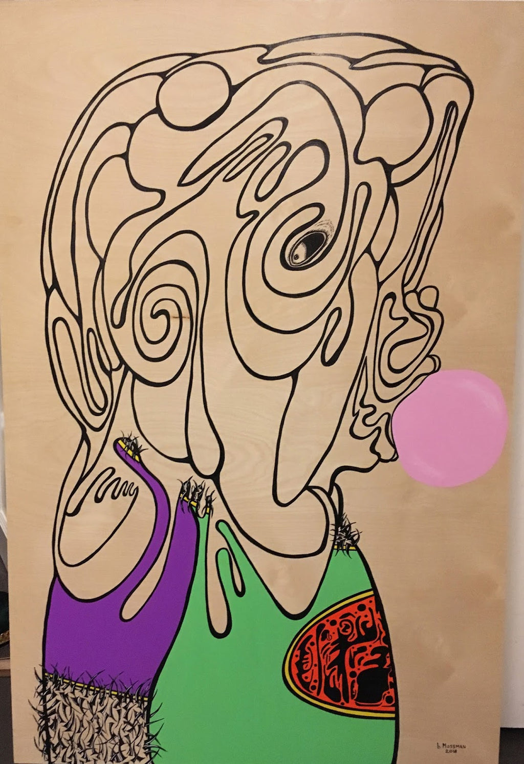 Bubblegum Bubble - Brad Mossman