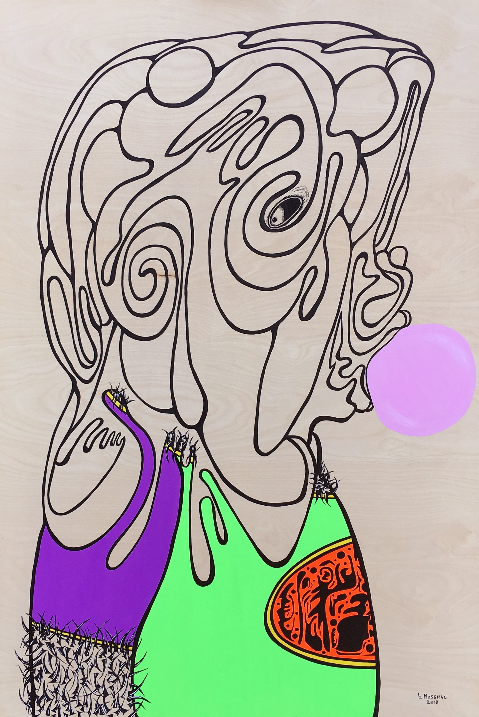 Bubblegum Bubble - Brad Mossman