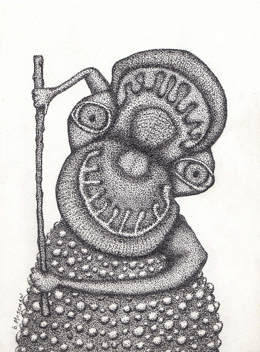 Mick And The Stick - Brad Mossman