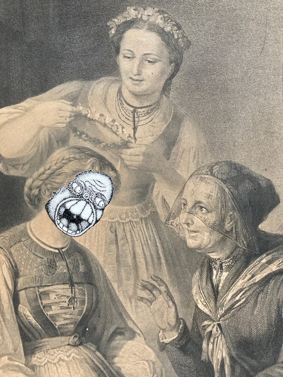 Readying The Bride - Brad Mossman