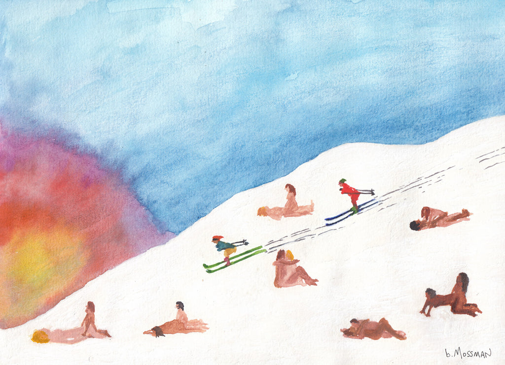 Ski Love Hill - Brad Mossman